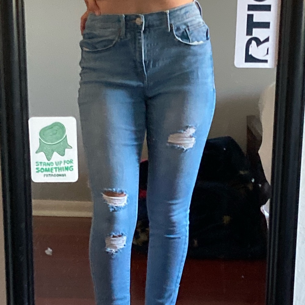 Ripped jeans